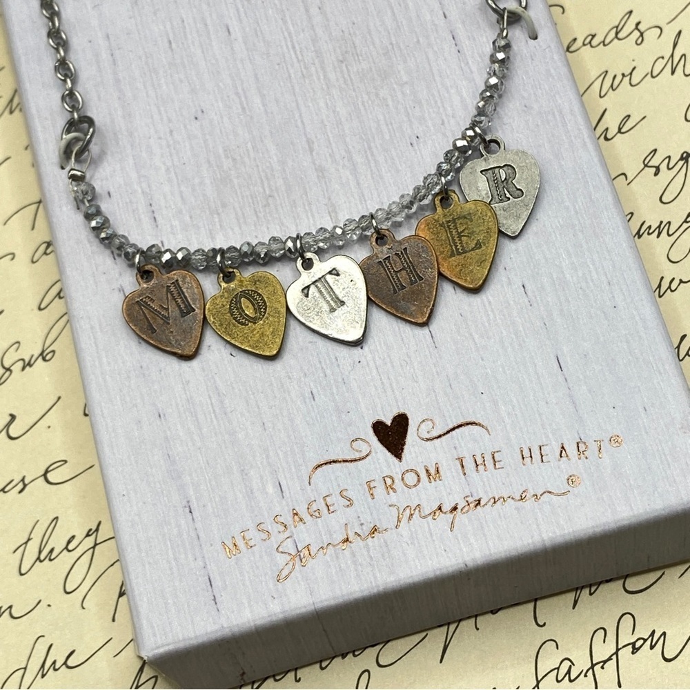 SANDRA MAGSAMEN Mother Charm Necklace